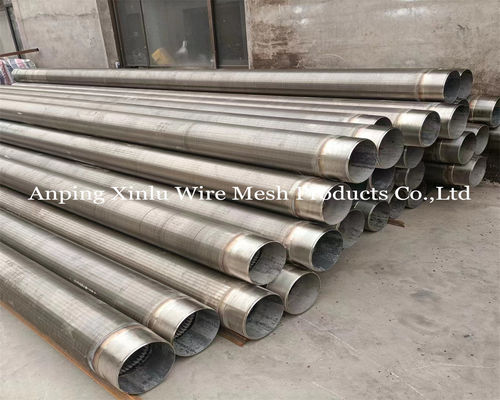 Tubo di schermo galvanizzato a profilo saldo da 2,5x4 mm per trattamento dell'acqua e applicazioni di filtraggio industriale