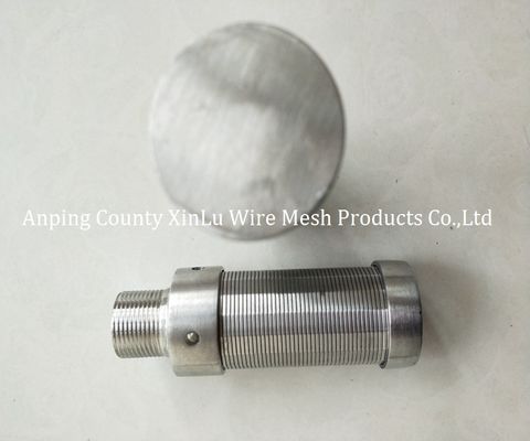 Parti del tornio Johnson Screen Nozzle in acciaio inossidabile Nozzle filtro dell'acqua con filo di supporto 1.8x2.5mm