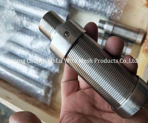 Schermi di cavo di Electropolished V della cartuccia di filtro da acciaio inossidabile della candela diametro di 108mm - di 25