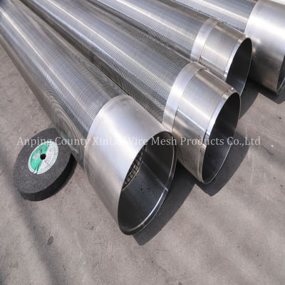 14&quot; in acciaio inossidabile 321 filo a cuneo avvolto Johnson Screen Tube nell'industria chimica