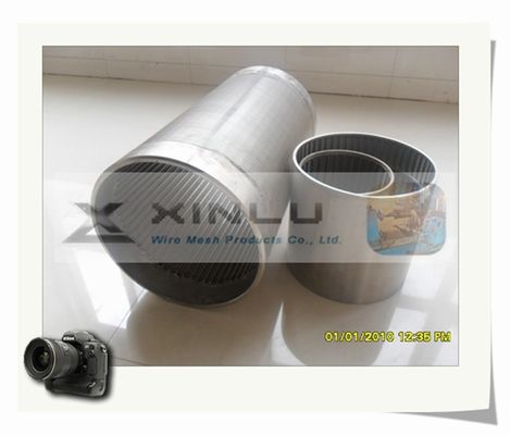 il tubo dello schermo di cavo del cuneo di 114mm interamente ha saldato corrosione del tubo di acciaio inossidabile 304 l'anti