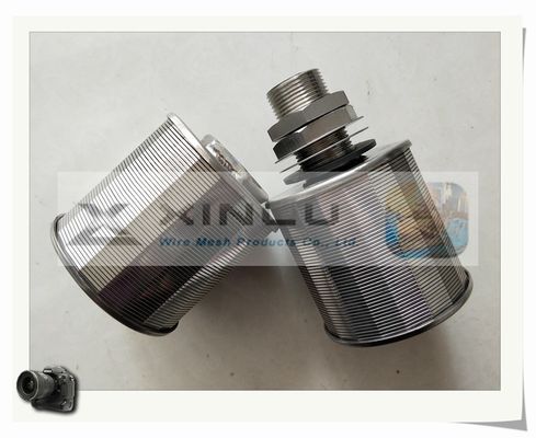 Il filtro da acqua del cavo del cuneo di Hastelloy dota la grande testa d'un polverizzatore Johnson For Filter Resin