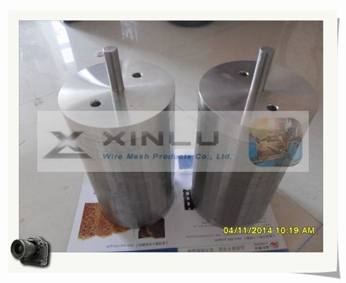 3,3 x il filtro cilindrico della scanalatura del cavo 0.7mm del cuneo di acciaio inossidabile di 6.5mm ha personalizzato
