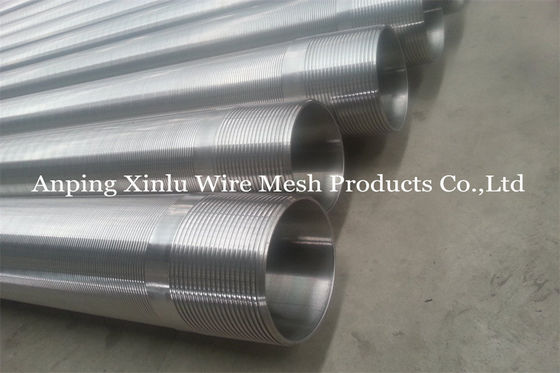 scanalatura 0,040 di acciaio inossidabile 304 Johnson Wedge Wire Screen Tubes di 10ft
