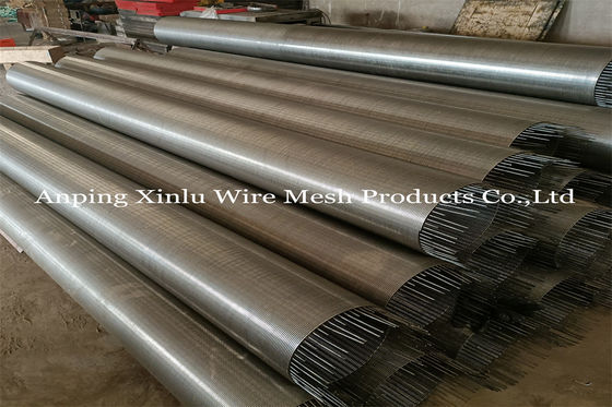 scanalatura 0,040 di acciaio inossidabile 304 Johnson Wedge Wire Screen Tubes di 10ft