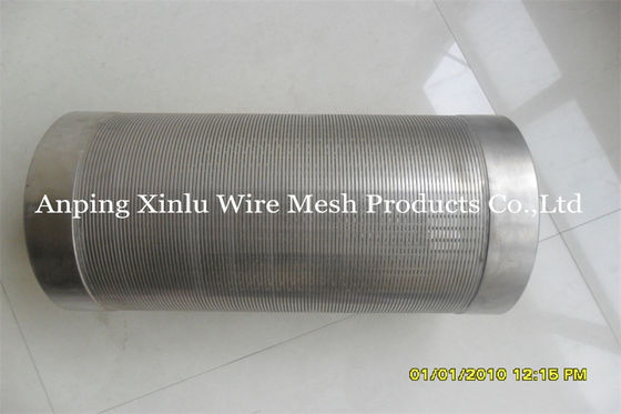 scanalatura 0,040 di acciaio inossidabile 304 Johnson Wedge Wire Screen Tubes di 10ft