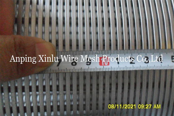 Tubo dello schermo di Johnson Wedge Wire Continuous Slot per acqua freatica