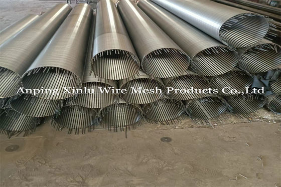 Johnson Wrapped Wire Welded Screen non d'ostruzione convoglia la scanalatura a forma di V continua