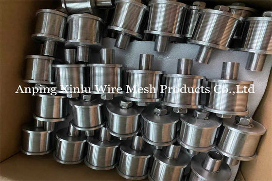 Schermo Johnson Water Filter Nozzles For Sugar Mill Plant di SS316L