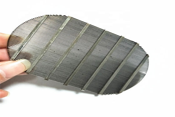 50 pannello statico dello schermo di cavo del cuneo di Johnson SS316L del micron per il filtro dalla birra