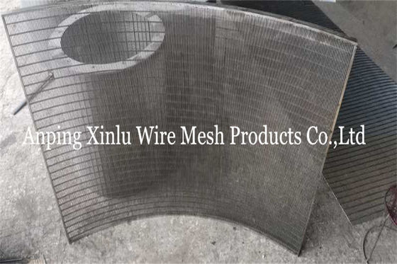 cavo Johnson Sieve Bend Screen della scanalatura V di 0.75mm 900 x 1300 con pagine 5 x 20mm