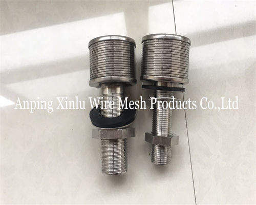 76 mm Long Handle Johnson V Wire Sand Top e Bottom Filter Nozzle 321 per uso industriale