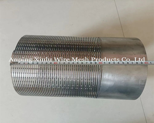 8-5/8 No Magnetic SS205 Johnson Wedge Wire Screen Pipe di 20 piedi di lunghezza