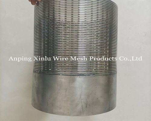 8-5/8 No Magnetic SS205 Johnson Wedge Wire Screen Pipe di 20 piedi di lunghezza
