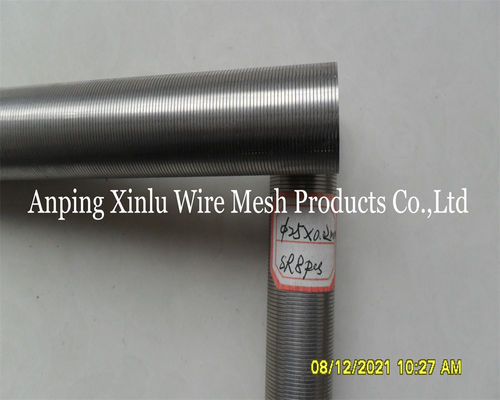 Acciaio inossidabile304 Johnson Vee Wire Screen Pipe 1-20 pollici a forma di cuneo per l'industria petrolifera