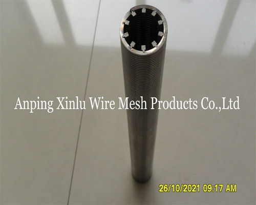 Acciaio inossidabile304 Johnson Vee Wire Screen Pipe 1-20 pollici a forma di cuneo per l'industria petrolifera