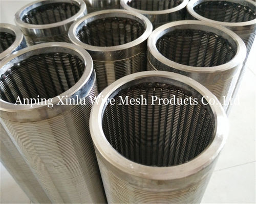 Candele filtro Johnson saldate 316L con vantaggi economici per la lavorazione chimica