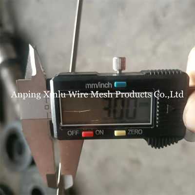 205 tubo di schermo per pozzi d'acqua con fessura di dimensione 0,020 &quot;Wund Screen Wire Wrapped Slotted Liner