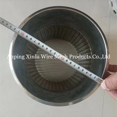 FOTI V-Wire avvolto Johnson tipo tubo di schermo pozzo acqua con 0,03 mm-10 mm dimensione slot