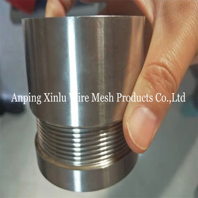 Cartucce di filtro controllo di sabbia a filo a cuneo Johnson Screen Tube Spiral Wire Strainer Pipe per la filtrazione della pompa