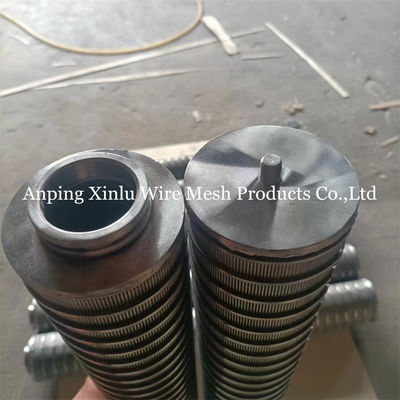 Cartucce di filtro controllo di sabbia a filo a cuneo Johnson Screen Tube Spiral Wire Strainer Pipe per la filtrazione della pompa