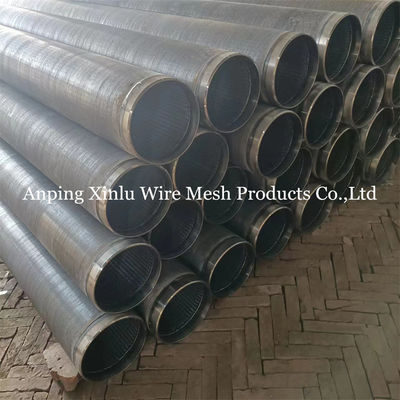 8-5/8&quot; 10-3/4&quot; filo di acciaio a basso tenore di carbonio Q195 o Q235 tubo di schermo per pozzi d'acqua galvanizzato 8-40kg/m2