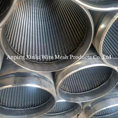 8-5/8&quot; 10-3/4&quot; filo di acciaio a basso tenore di carbonio Q195 o Q235 tubo di schermo per pozzi d'acqua galvanizzato 8-40kg/m2