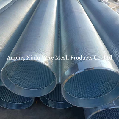8-5/8&quot; 10-3/4&quot; filo di acciaio a basso tenore di carbonio Q195 o Q235 tubo di schermo per pozzi d'acqua galvanizzato 8-40kg/m2
