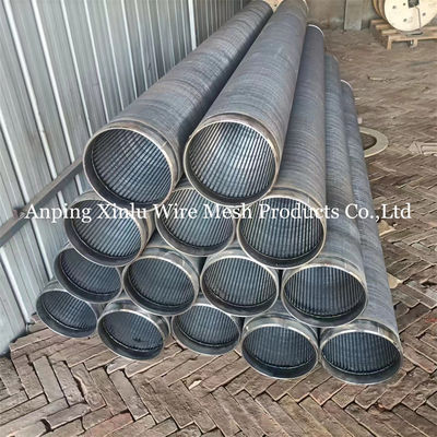 8-5/8&quot; 10-3/4&quot; filo di acciaio a basso tenore di carbonio Q195 o Q235 tubo di schermo per pozzi d'acqua galvanizzato 8-40kg/m2