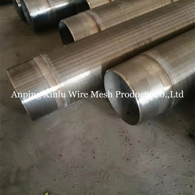 1-20 pollici di diametro Johnson V Wire Screen Pipe con V Profile Wire 2.5x4mm