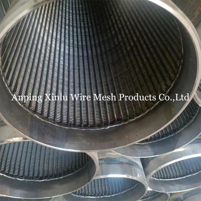 Basso tenore di carbonio Galvanizzato V Wire avvolto Johnson Screen Pipe Φ5.5mm Round Support Rods Q235 Professional