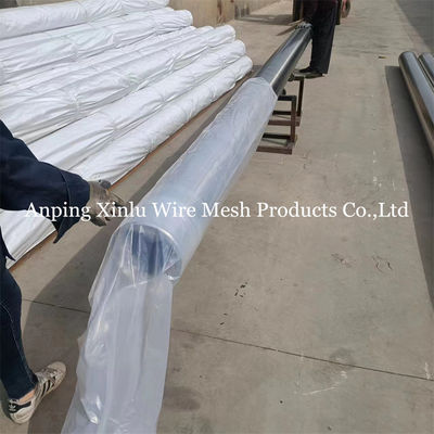 Acciaio inossidabile non magnetico V Wire Wedge Wire Wrapped Screen Pipe con dimensioni di slot 0,05-10,0 mm