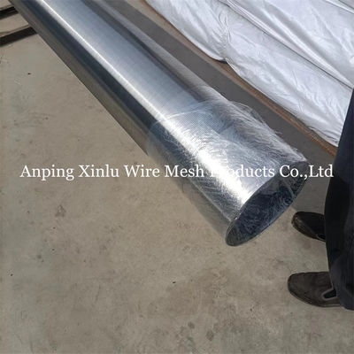 Acciaio inossidabile non magnetico V Wire Wedge Wire Wrapped Screen Pipe con dimensioni di slot 0,05-10,0 mm