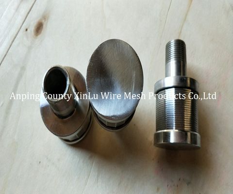 Parti del tornio Johnson Screen Nozzle in acciaio inossidabile Nozzle filtro dell'acqua con filo di supporto 1.8x2.5mm