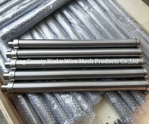 Schermi di cavo di Electropolished V della cartuccia di filtro da acciaio inossidabile della candela diametro di 108mm - di 25