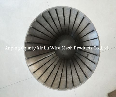 Tubo rotondo del cavo del cuneo di scanalatura dell'elemento filtrante di acciaio inossidabile 316L 30mm non magnetico