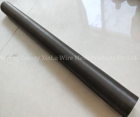 Tubo rotondo del cavo del cuneo di scanalatura dell'elemento filtrante di acciaio inossidabile 316L 30mm non magnetico