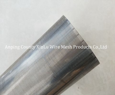 Tubo rotondo del cavo del cuneo di scanalatura dell'elemento filtrante di acciaio inossidabile 316L 30mm non magnetico