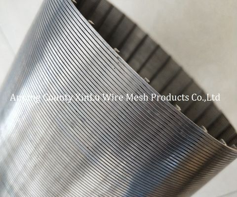 Tubo rotondo del cavo del cuneo di scanalatura dell'elemento filtrante di acciaio inossidabile 316L 30mm non magnetico