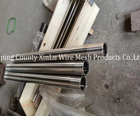 Tubo rotondo del cavo del cuneo di scanalatura dell'elemento filtrante di acciaio inossidabile 316L 30mm non magnetico