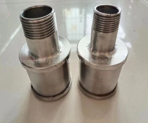 Facile da installare Hastelloy C filtro avvolto nozzolo schermo per acciaio inossidabile duplex 2205 Johnson filtro nozzolo