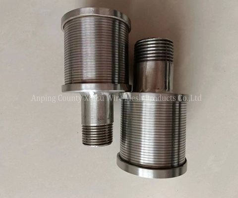 Facile da installare Hastelloy C filtro avvolto nozzolo schermo per acciaio inossidabile duplex 2205 Johnson filtro nozzolo