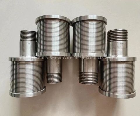 Facile da installare Hastelloy C filtro avvolto nozzolo schermo per acciaio inossidabile duplex 2205 Johnson filtro nozzolo