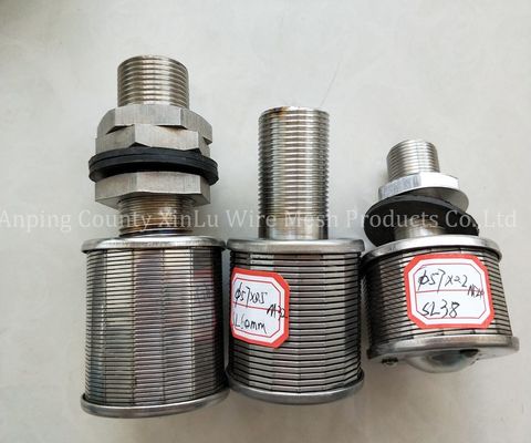 Facile da installare Hastelloy C filtro avvolto nozzolo schermo per acciaio inossidabile duplex 2205 Johnson filtro nozzolo