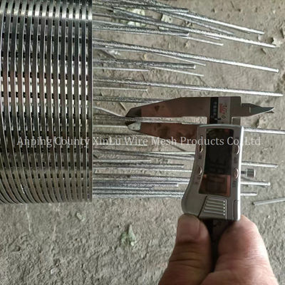 Controllo della sabbia in acciaio inossidabile Johnson Wedge Wire Oil Well Screen Pipe