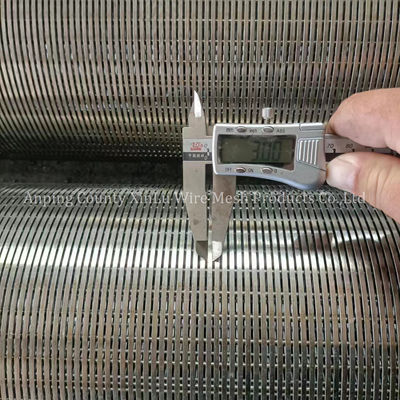Controllo della sabbia in acciaio inossidabile Johnson Wedge Wire Oil Well Screen Pipe