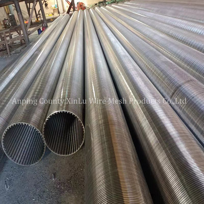 Controllo della sabbia in acciaio inossidabile Johnson Wedge Wire Oil Well Screen Pipe