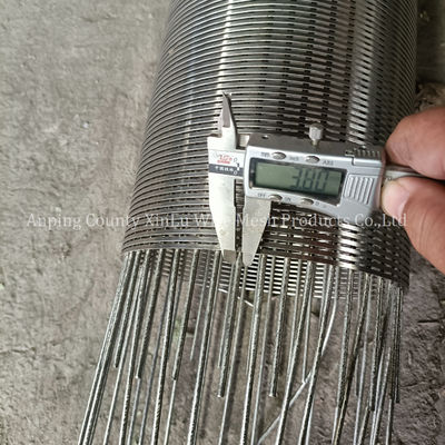 Controllo della sabbia in acciaio inossidabile Johnson Wedge Wire Oil Well Screen Pipe