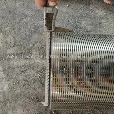 Precision Wedge Wire Continuous Slot Sand Control Screens Anelli di contrasto saldati Connessione