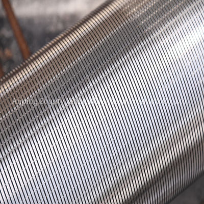 14&quot; in acciaio inossidabile 321 filo a cuneo avvolto Johnson Screen Tube nell'industria chimica
